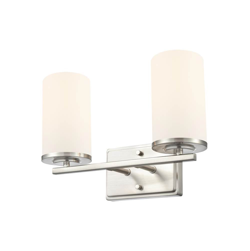 Millennium Lighting 2702WG-BN Brushed Nickel Verlana 14'' 2-light Vanity - Brushed Nickel Image 5