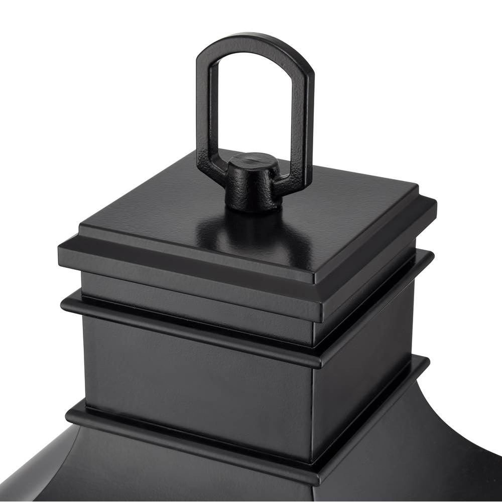 Millennium Lighting 43203-MB Matte Black Edenton 24'' High 3-light Outdoor Post Lantern - Matte Black Image 5