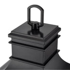 Millennium Lighting 43203-MB Matte Black Edenton 24'' High 3-light Outdoor Post Lantern - Matte Black Image 5