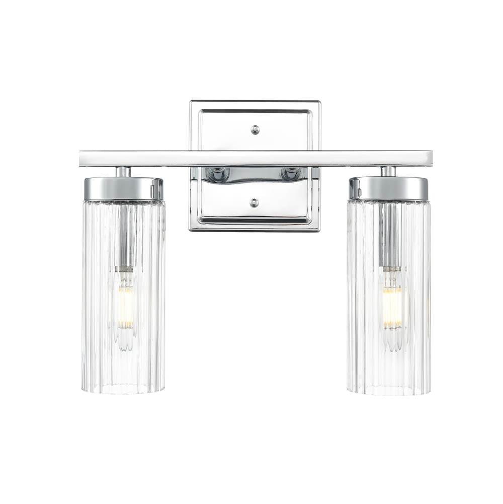 Millennium Lighting 46002-CH Polished Chrome Iversen 12.5'' Wide 2-light Vanity - Polished Chrome Image 6