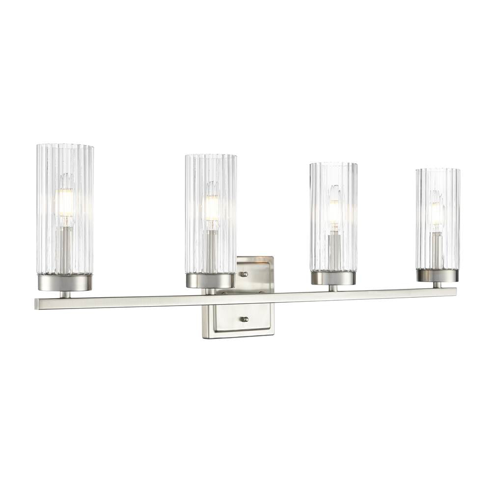 Millennium Lighting 46004-BN Brushed Nickel Iversen 29.75'' Wide 4-light Vanity - Brushed Nickel Image 1