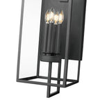 Millennium Lighting 280004-TBK Textured Black Lamont 34'' High 4-light Outdoor Wall Sconce - Textured Black Image 4