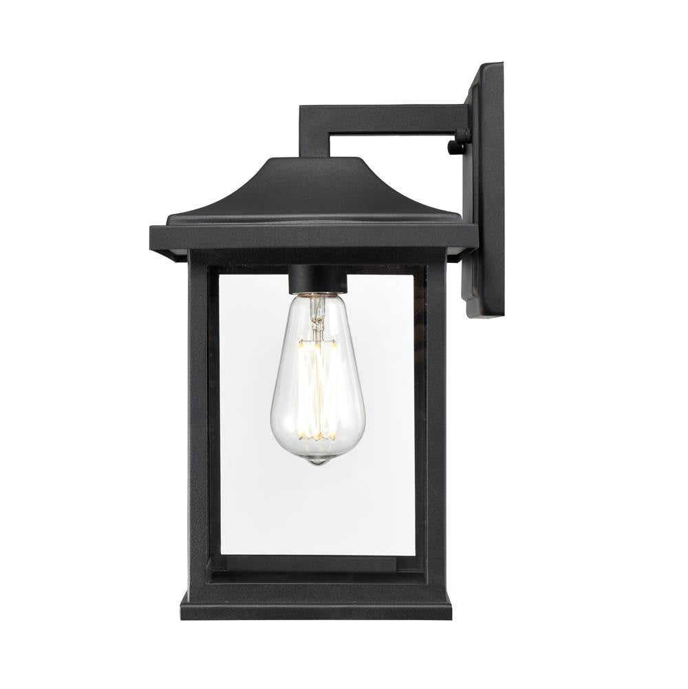 Millennium Lighting 91061-TBK Textured Black Outdoor Wall Sconce Image 4
