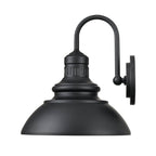 Millennium Lighting 81101-PBK Powder Coated Black Outdoor Wall Sconce Image 4