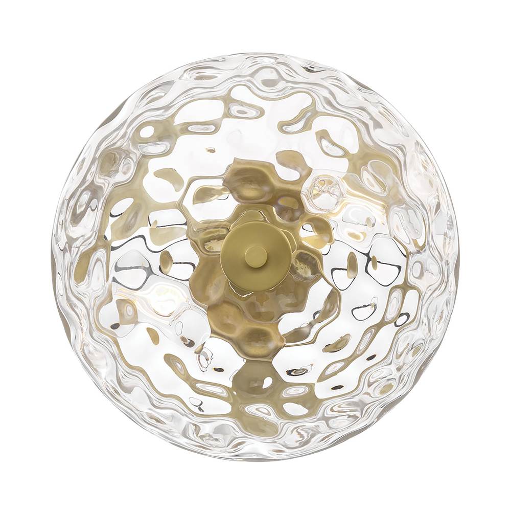 Millennium Lighting 909201-VB Vintage Brass Clarvyn 12'' Wide 2-light Semi-flush Mount Image 7