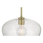 Millennium Lighting 203201-VB Vintage Brass Pomari 14'' Wide 1-light Pendant Image 6