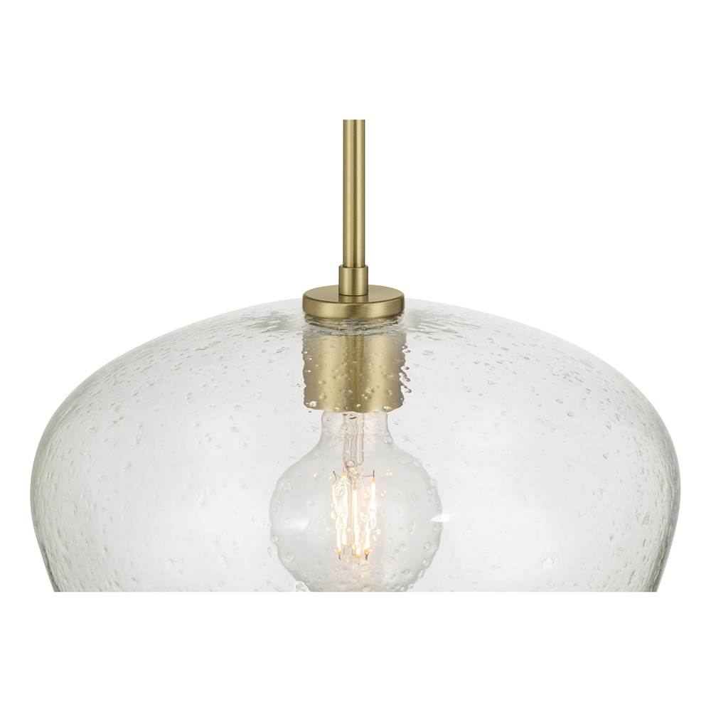 Millennium Lighting 203201-VB Vintage Brass Pomari 14'' Wide 1-light Pendant Image 6