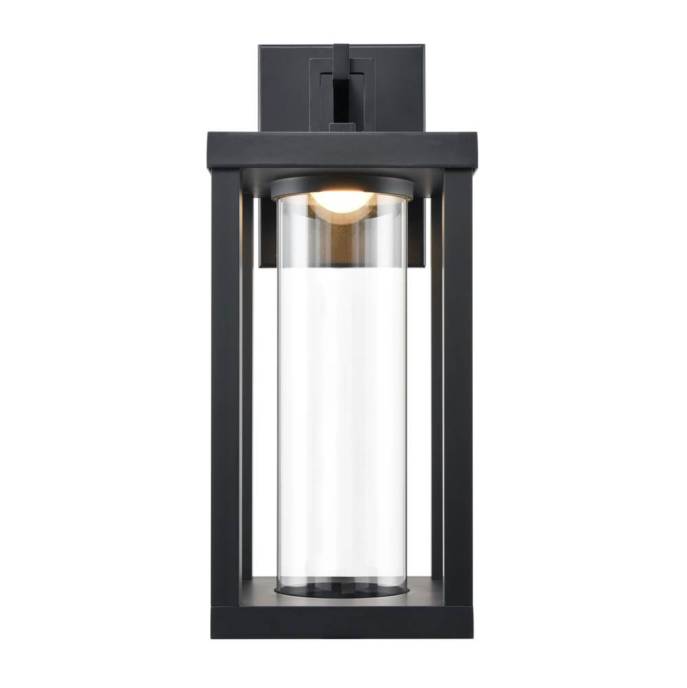 Millennium Lighting 89103-PBK Powder Coated Black Led Outdoor Wall Sconce Image 1