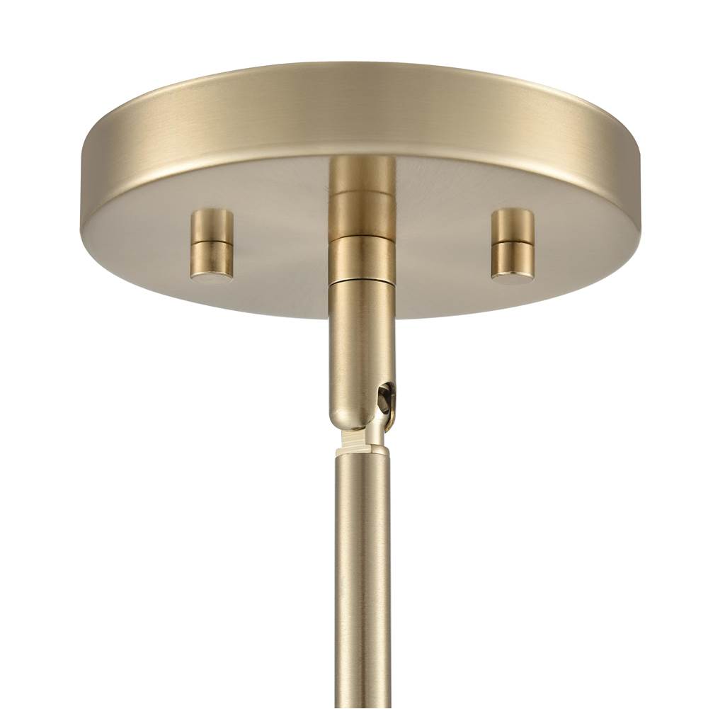 Millennium Lighting 214001-MG Modern Gold Laphia 5'' Wide 1-light Pendant - Modern Gold Image 4