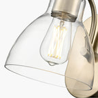 Millennium Lighting 6201-MG Modern Gold Knightsdale 9.25'' High 1-light Wall Sconce - Modern Gold Image 4