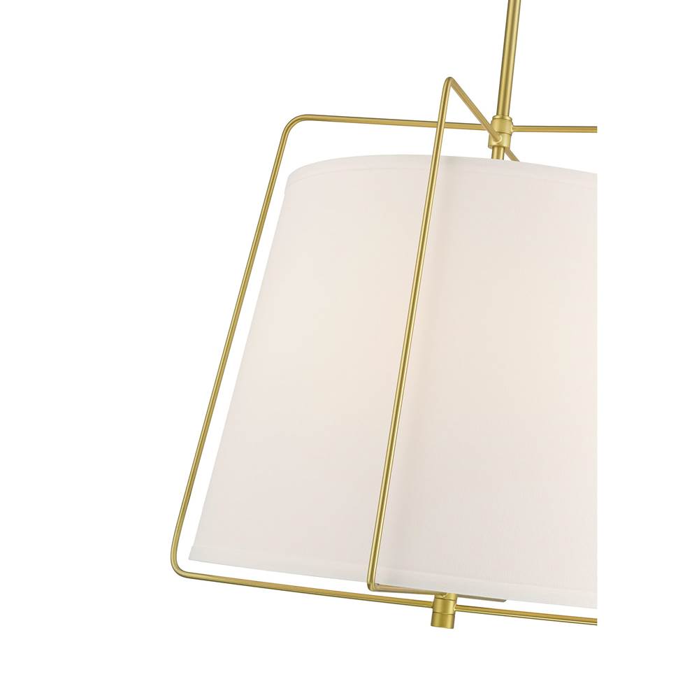 Millennium Lighting 919103-VB Vintage Brass Vellinor 20'' Wide 3-light Pendant Image 5