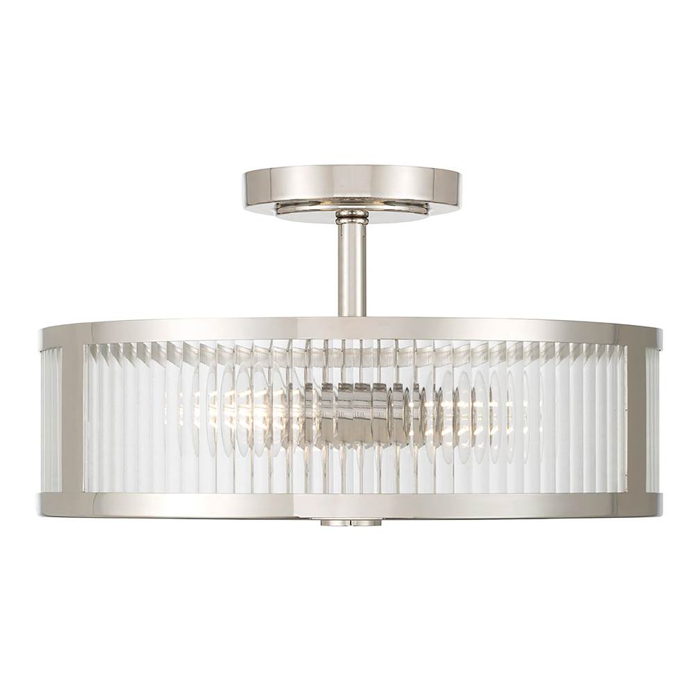 Millennium Lighting Ardezia 15.75'' Wide 3-light Semi-flush Mount