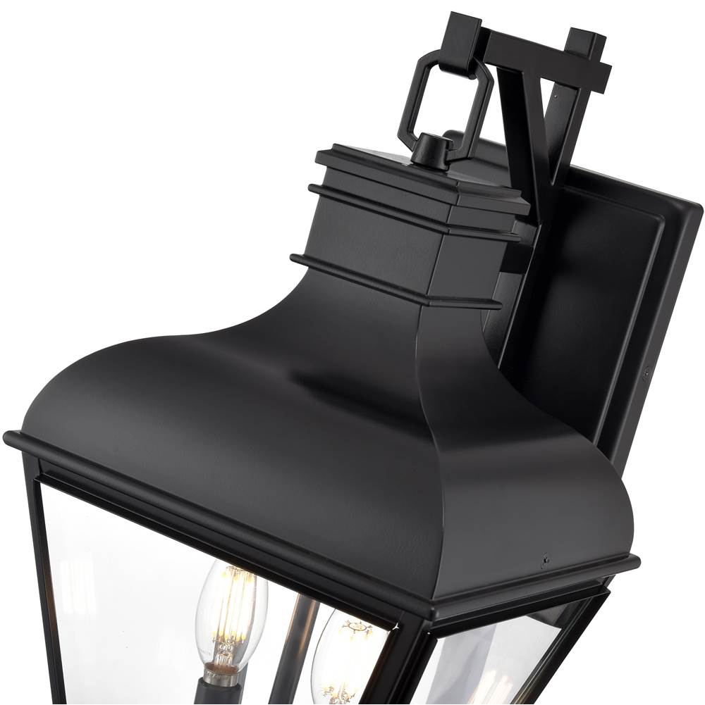 Millennium Lighting 43102-MB Matte Black Edenton 17.75'' High 2-light Outdoor Wall Sconce - Matte Black Image 4