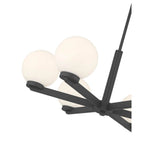 Millennium Lighting 97106-MB Matte Black Ardeva 28'' Wide 6-light Chandelier Image 5