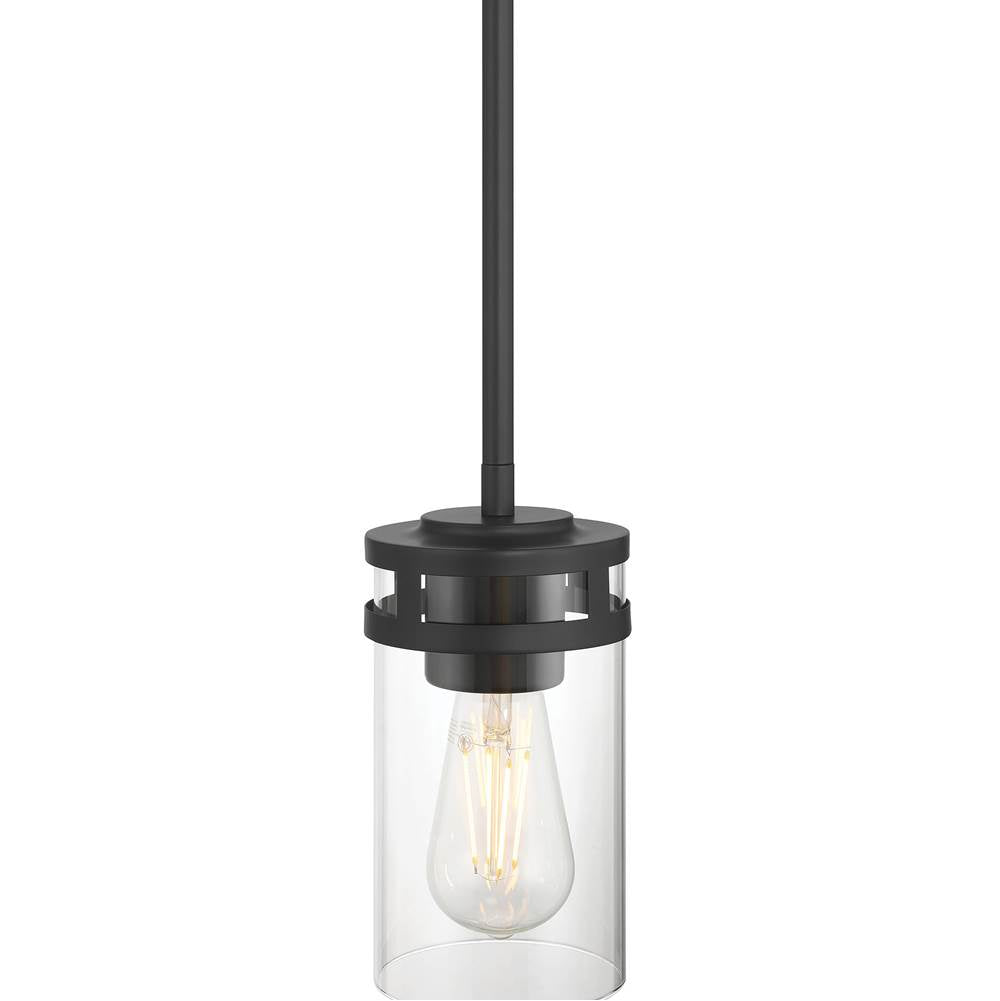 Millennium Lighting 91011-MB Matte Black Lunden  4'' Wide 1-light Mini Pendant Image 6