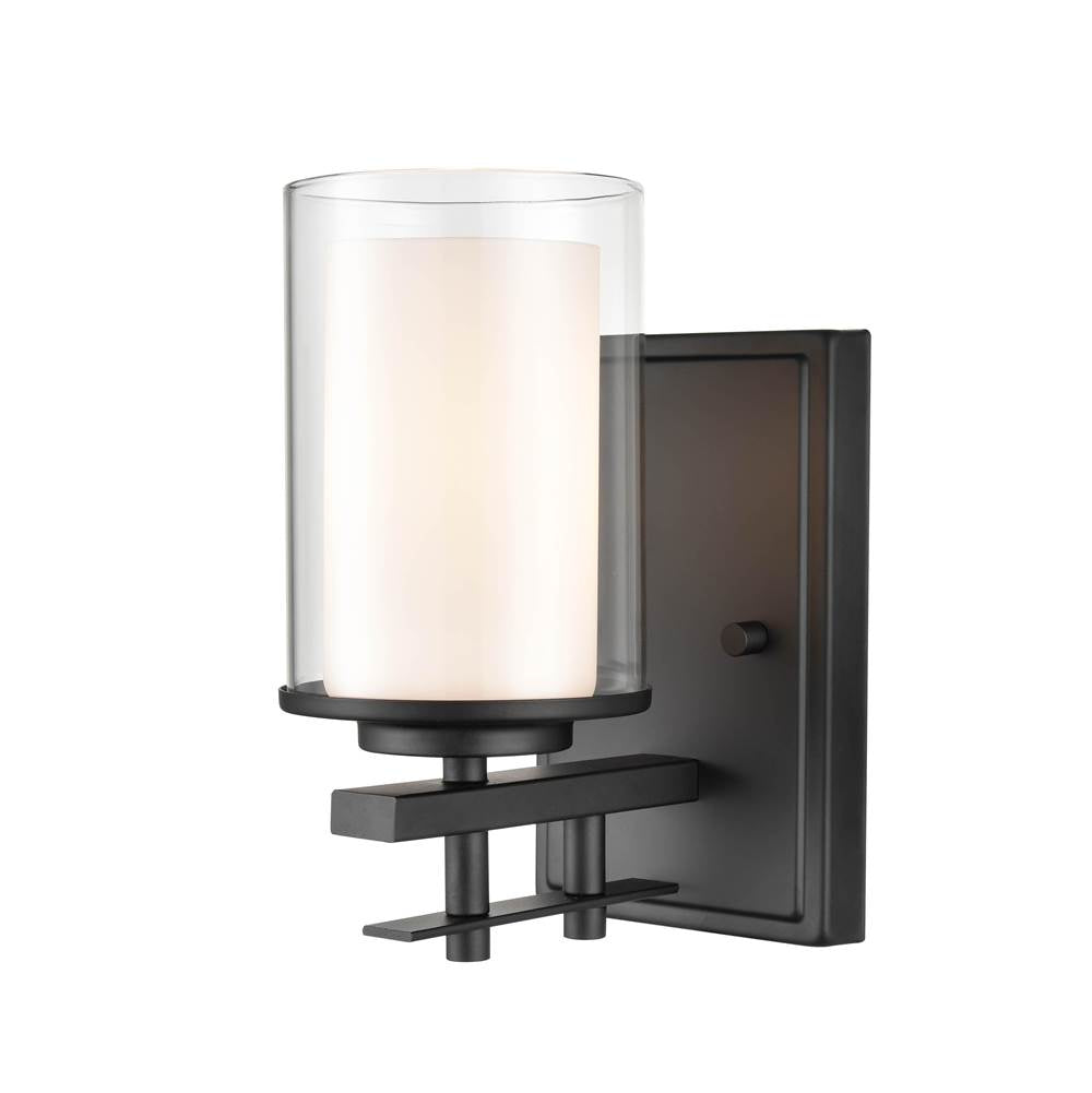 Millennium Lighting 5501-MB Matte Black Wall Sconce Image 3