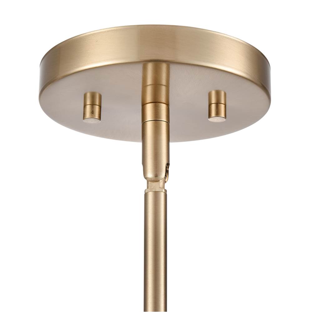 Millennium Lighting 214003-MG Modern Gold Laphia 21'' Wide 3-light Chandelier - Modern Gold Image 3