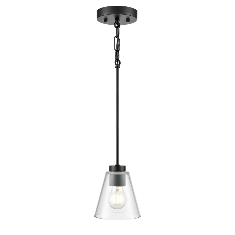 Millennium Lighting Strayhan 5.75'' 1-light Mini Pendant - Brushed Nickel
