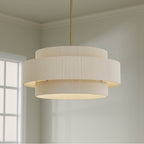 Millennium Lighting 208106-VB Vintage Brass Helbert 30'' Wide 6-light Pendant Image 4