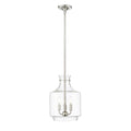Millennium Lighting 22803-BN Brushed Nickel Pendant Light Image 1