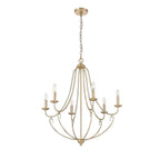 Millennium Lighting 12106-MG Modern Gold Chandelier Ceiling Light Image 5