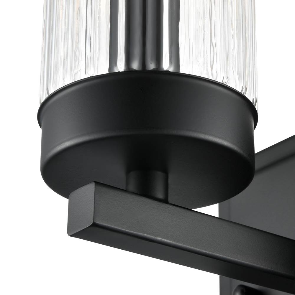 Millennium Lighting 46001-MB Matte Black Iversen 5'' Wide 1-light Vanity - Matte Black Image 5