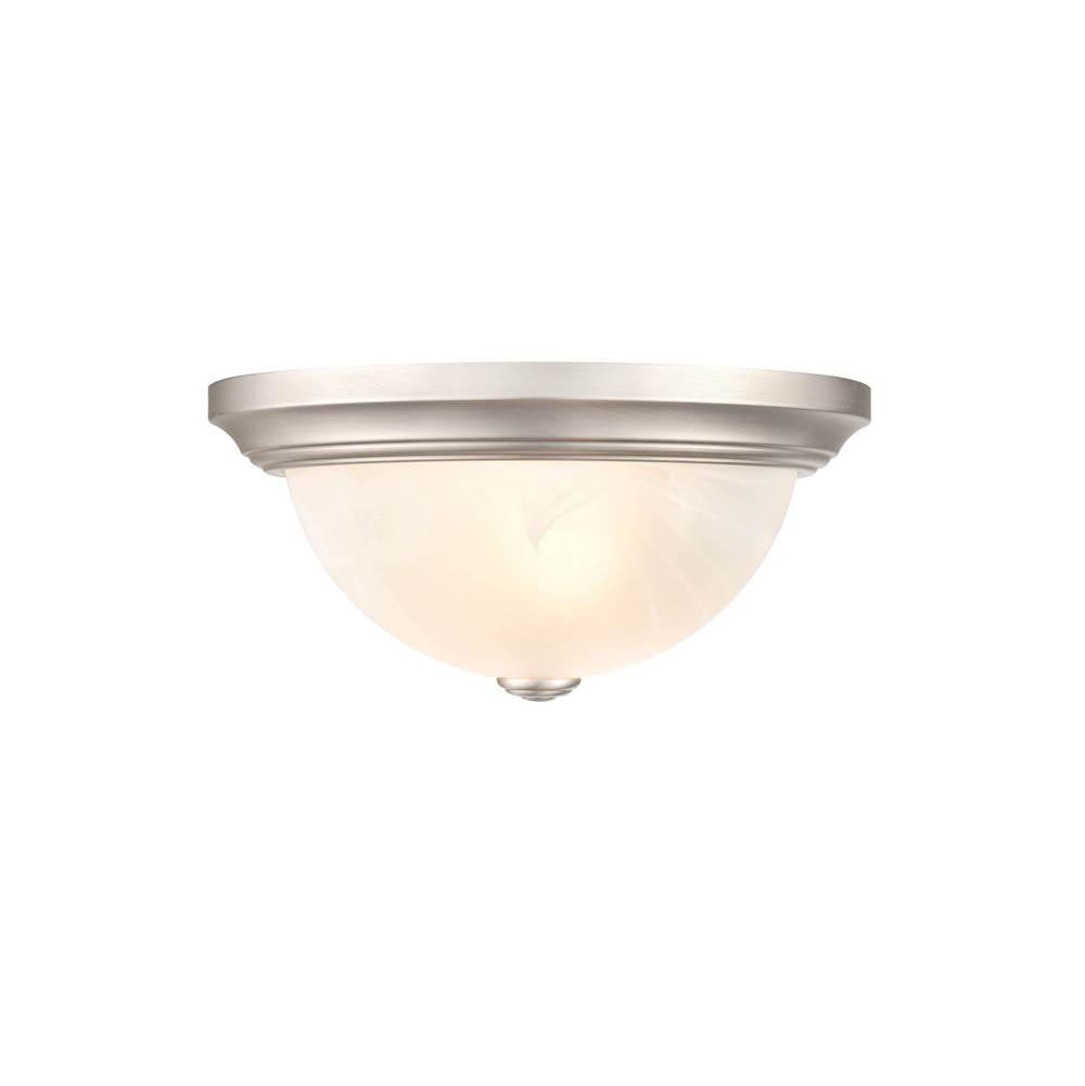 Millennium Lighting 4601-SN Satin Nickel Flushmount Ceiling Light Image 2