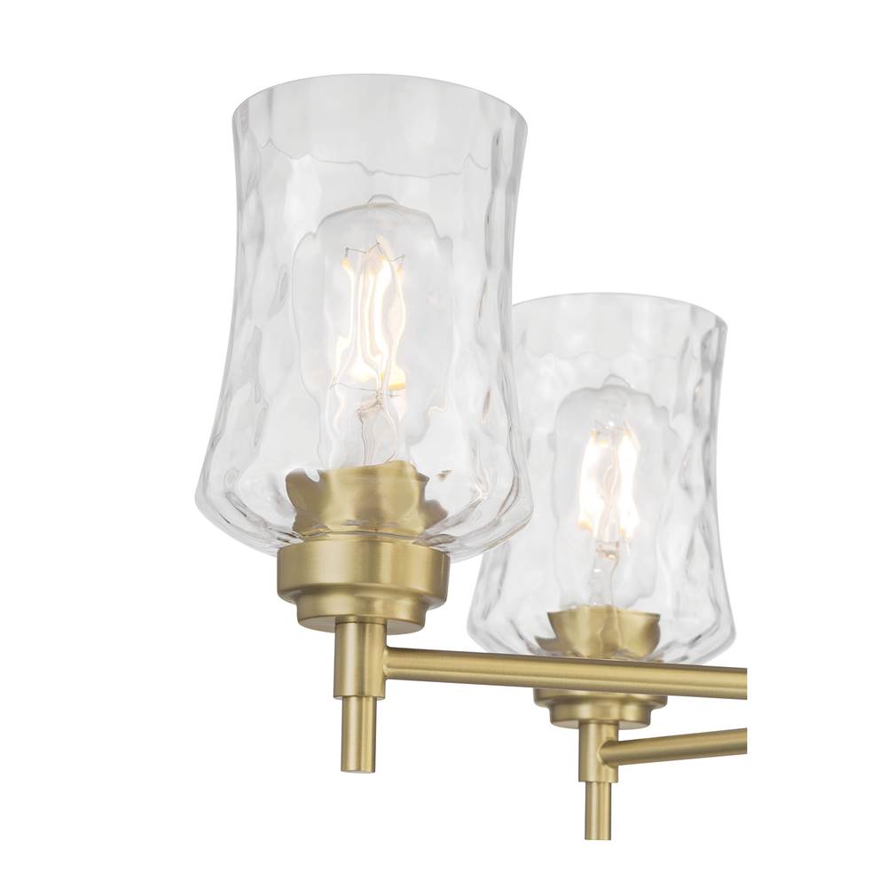 Millennium Lighting 909106-VB Vintage Brass Clarvyn 25.5'' Wide 6-light Chandelier Image 6