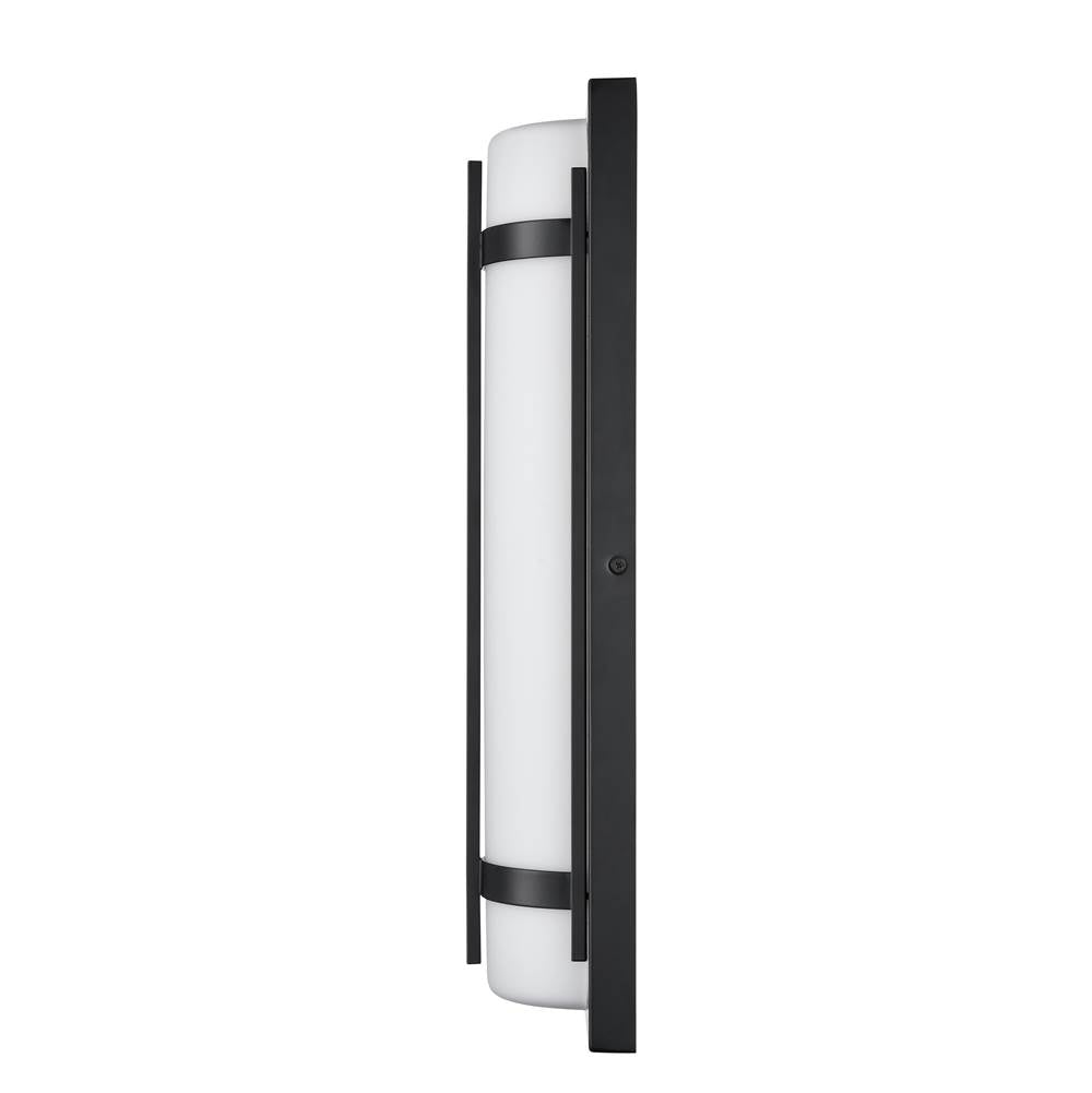 Millennium Lighting 76101-PBK Powder Coated Black Outdoor Wall Sconce Led Image 5