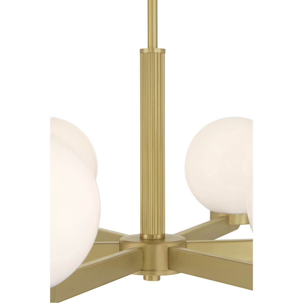 Millennium Lighting 97106-VB Vintage Brass Ardeva 28'' Wide 6-light Chandelier Image 6
