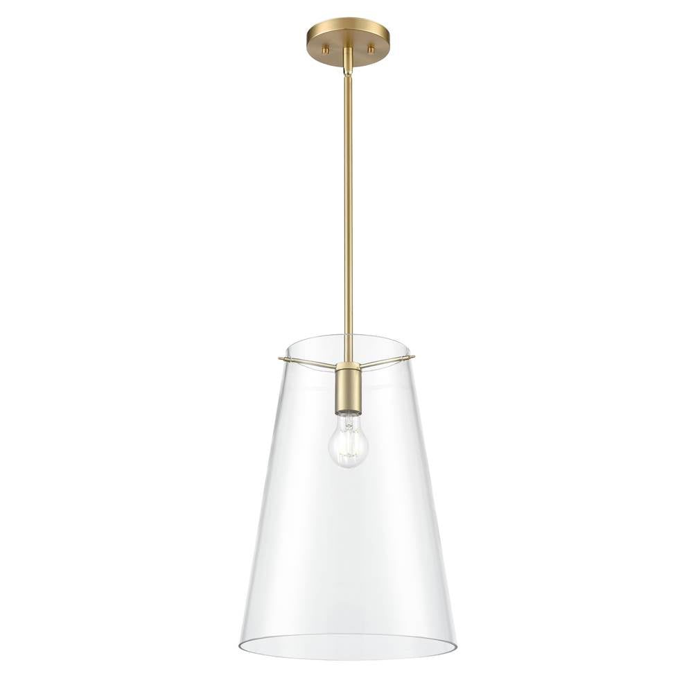 Millennium Lighting 217101-VB Vintage Brass Maccan 11.75'' Wide 1-light Pendant - Vintage Brass Image 1