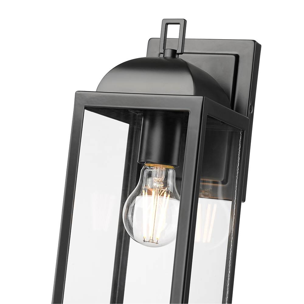 Millennium Lighting 194001-PBK Powder Coated Black Beaufort 12.75'' High 1-light Outdoor Wall Sconce - Powder Coated Black Image 4