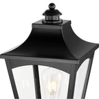 Millennium Lighting 10941-PBK Powder Coated Black Outdoor Post Lantern Image 4