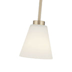Millennium Lighting 64101WG-MG Modern Gold Strayhan 5.75'' Wide 1-light Mini Pendant Image 5