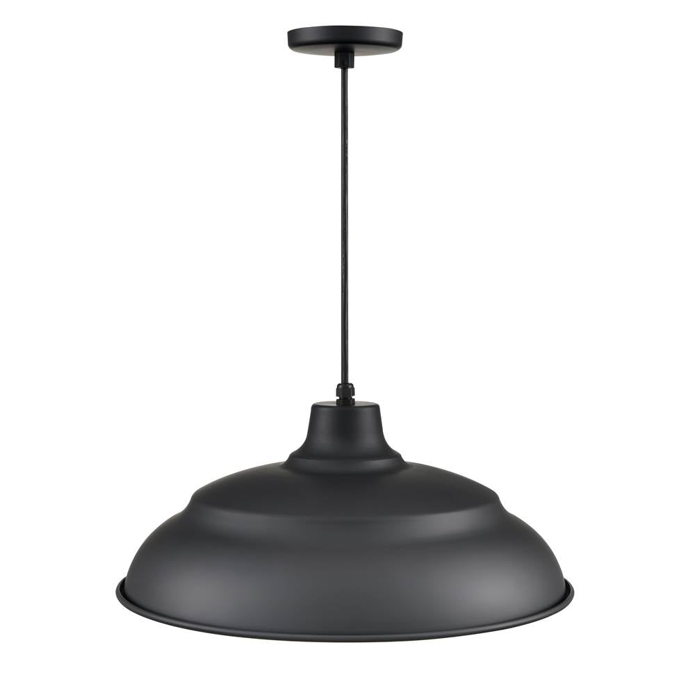 Millennium Lighting RALWHC20-SB Satin Black Cord Hung Aluminum Warehouse Image 4