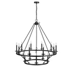 Millennium Lighting 46715-MB Matte Black Chandelier Ceiling Light Image 5