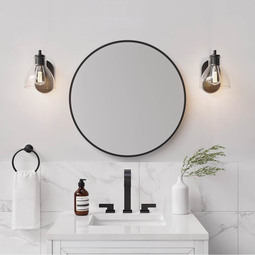 Millennium Lighting 6201-MB Matte Black Knightsdale 9.25'' High 1-light Wall Sconce - Matte Black Image 3