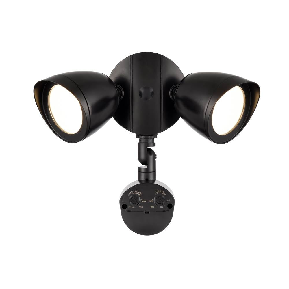 Millennium Lighting  10.5'' High 2-light Led Outdoor Security Flood Light - Powder Coated Matte White