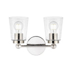 Millennium Lighting 22002-PN Polished Nickel Lauryn 13.5'' Wide 2-light Vanity - Polished Nickel Image 6