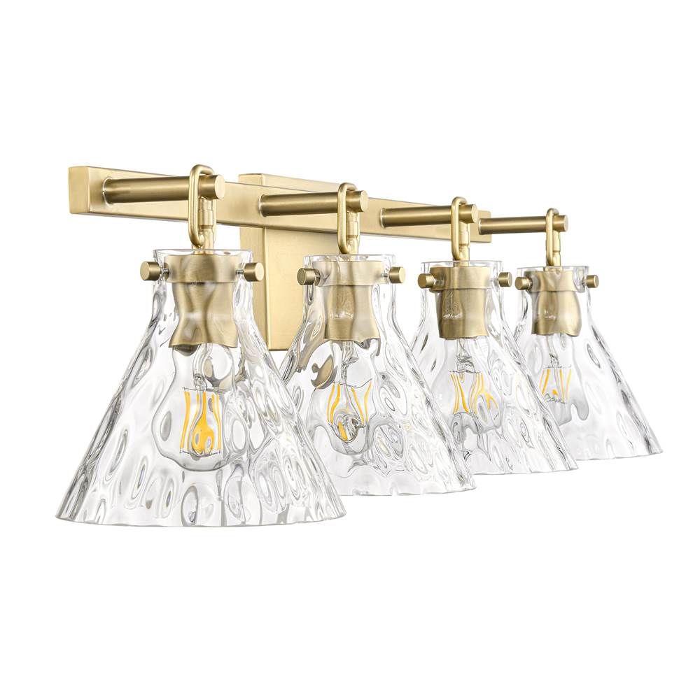 Millennium Lighting 20004-VB Vintage Brass Barlon 34.75'' 4-light Vanity - Vintage Brass Image 7
