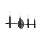 Millennium Lighting 25604-MB Matte Black Skyva 6'' High 4-light Vanity - Matte Black Image 7