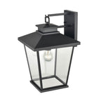 Millennium Lighting 4721-PBK Powder Coat Black Outdoor Wall Sconce Image 3