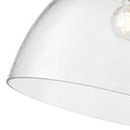Millennium Lighting 218101-MB Matte Black Khrisa 12.75'' Wide 1-light Pendant - Matte Black Image 5
