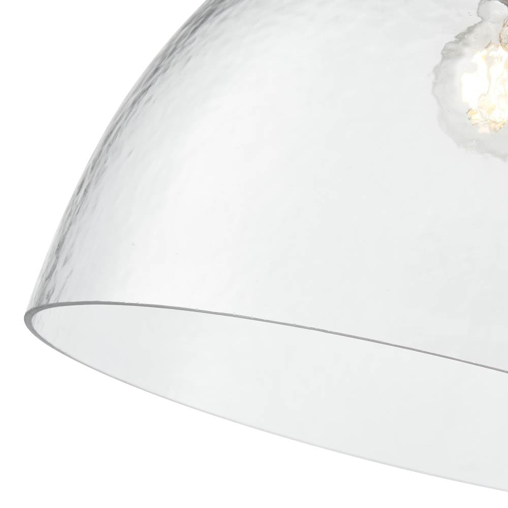 Millennium Lighting 218101-MB Matte Black Khrisa 12.75'' Wide 1-light Pendant - Matte Black Image 5