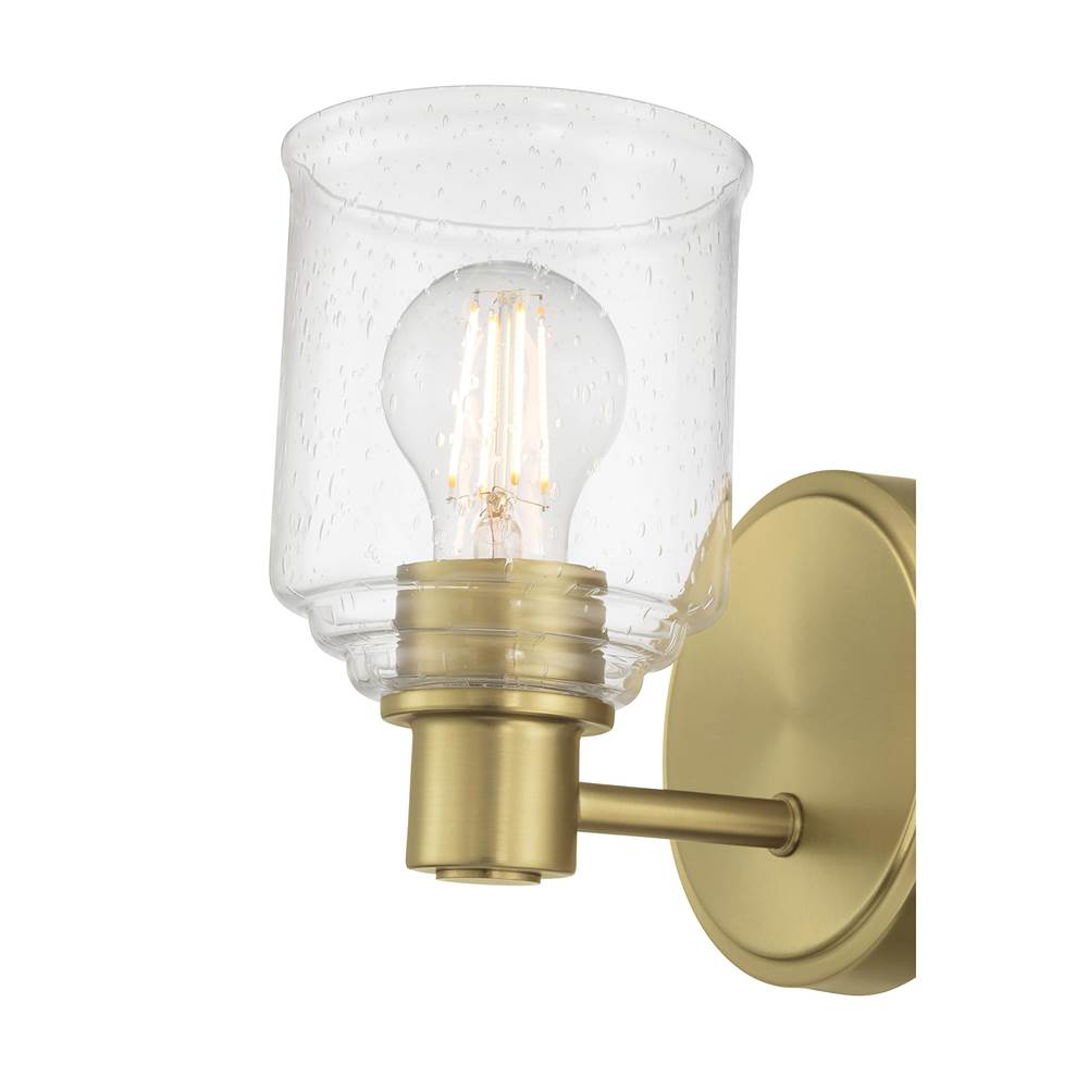 Millennium Lighting 202101-VB Vintage Brass Vessair 7.5'' High 1-light Wall Sconce Image 5