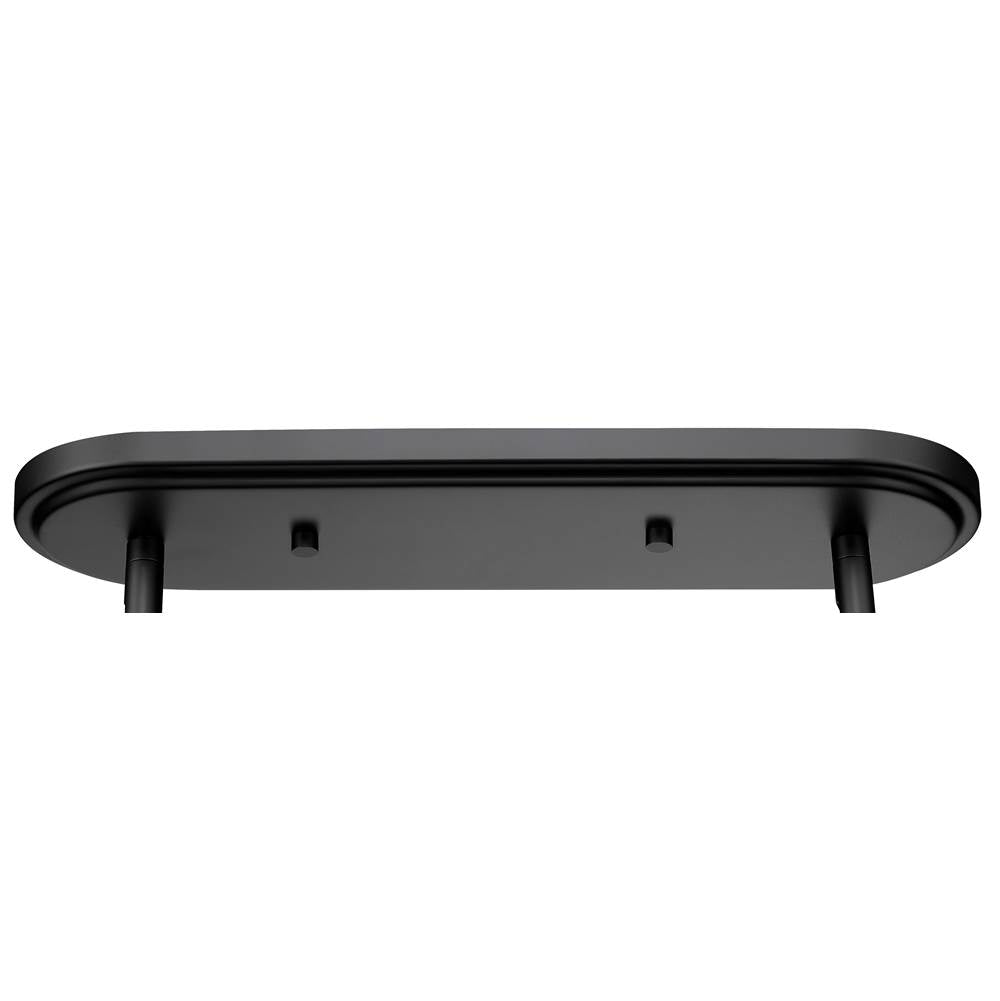 Millennium Lighting 16506-MB Matte Black Adorra 48'' Wide 6-light Chandelier - Matte Black Image 4