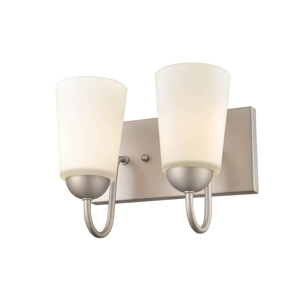 Millennium Lighting 9812-SN Satin Nickel 2 Light Vanity Image 3