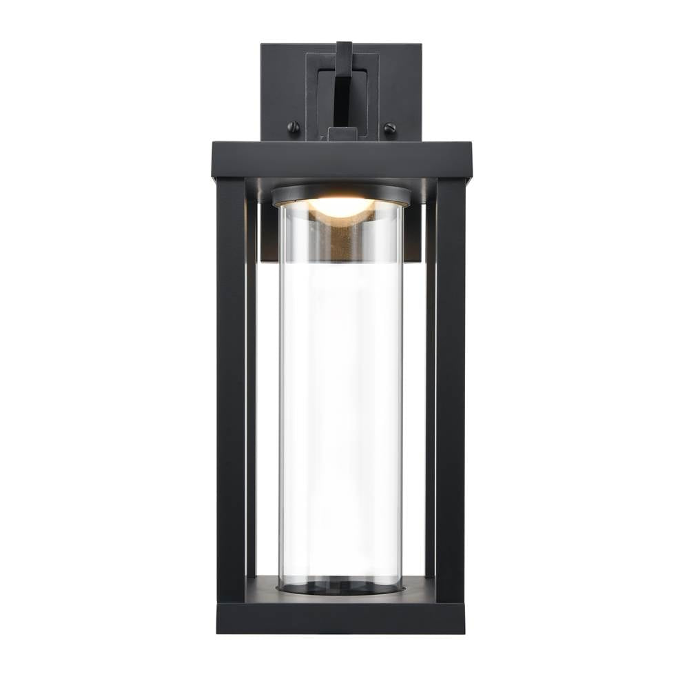 Millennium Lighting 89102-PBK Powder Coated Black Led Outdoor Wall Sconce Image 1