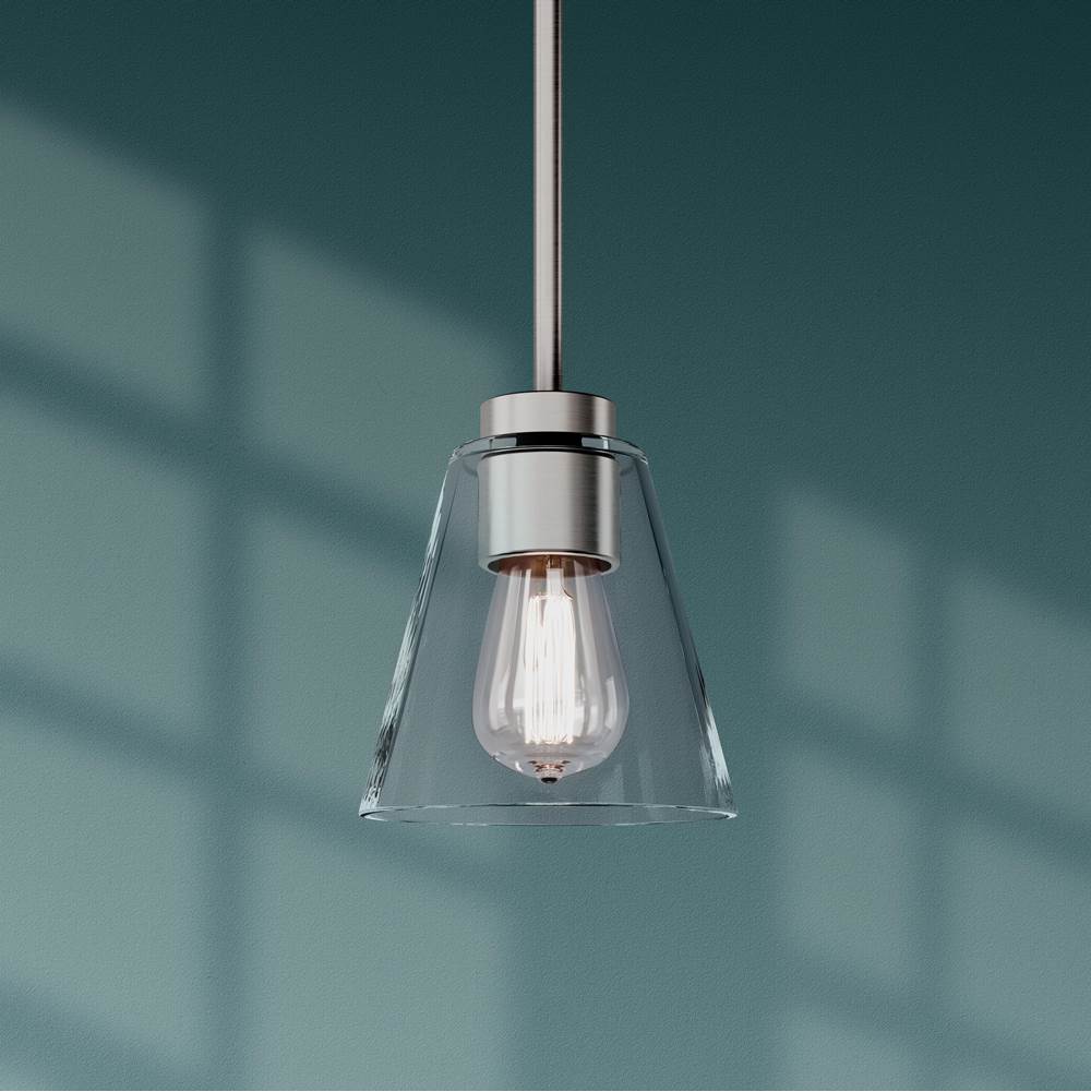 Millennium Lighting 64101-BN Brushed Nickel Strayhan 5.75'' 1-light Mini Pendant - Brushed Nickel Image 3