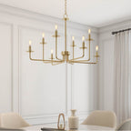 Millennium Lighting 12508-MG Modern Gold Chandelier Ceiling Light Image 2